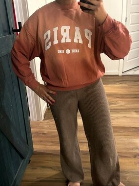 Anine Bing ombré sweatshirt